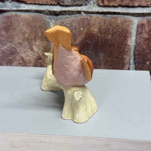 Vintage Lefton Hand Painted Cardinal Figurine Head Down KW1112 Japan- READ - Picture 5 of 8